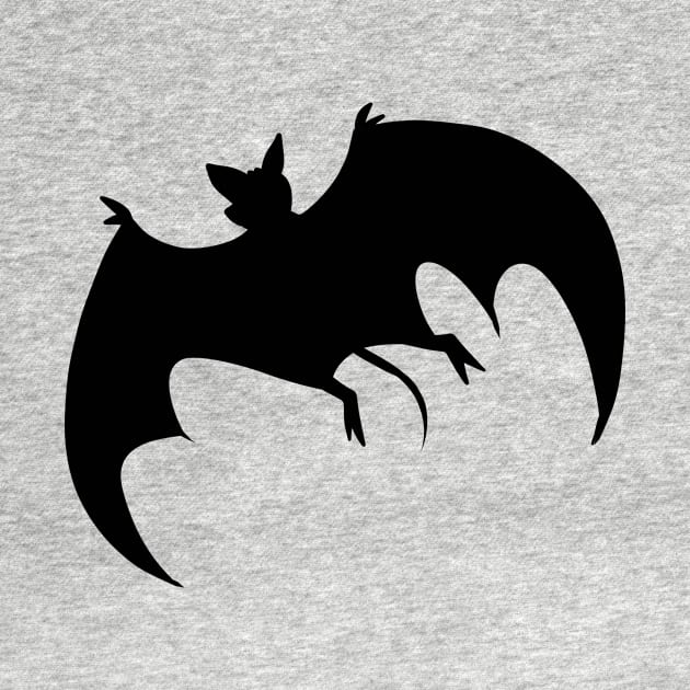 Black Bat Silhouette by saradaboru